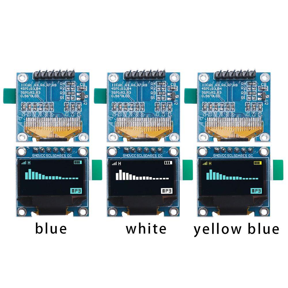 Modul Display OLED Populer Mudah Digunakan 0.96 inch 128X64 LCD Screen Board