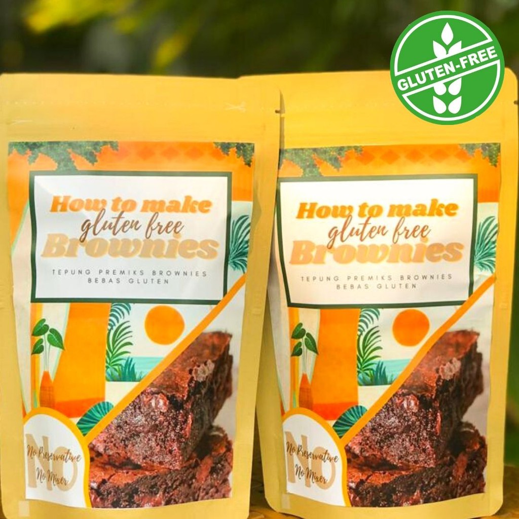 

TEPUNG PREMIX BROWNIES GLUTEN FREE