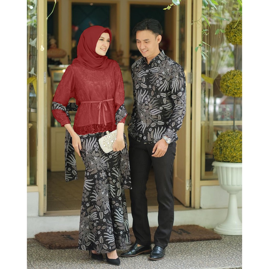 SHOPASHOP SOLO Batik kebaya Couple Alice Rok Duyung - 3 variant warna