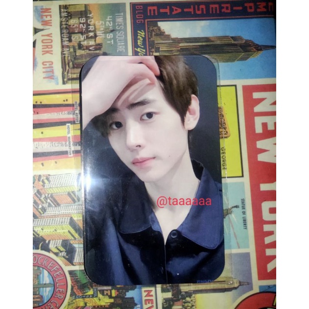 Photocard Sunghoon Neck Pillow ( sunghoon np )