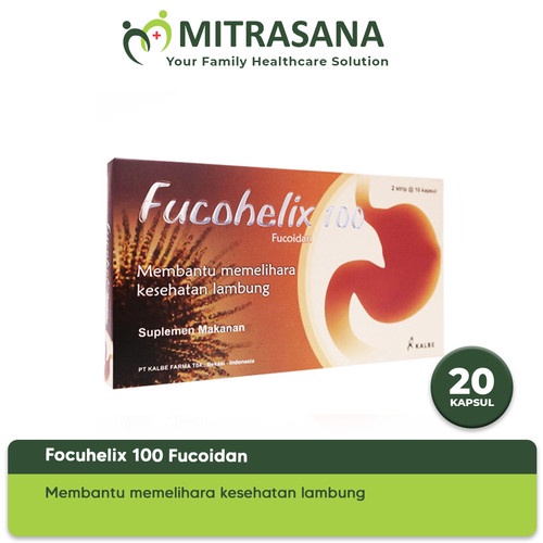 Fucohelix Sirup 100mg/15ml 90ml | Fucohelix Tablet 20 Kapsul