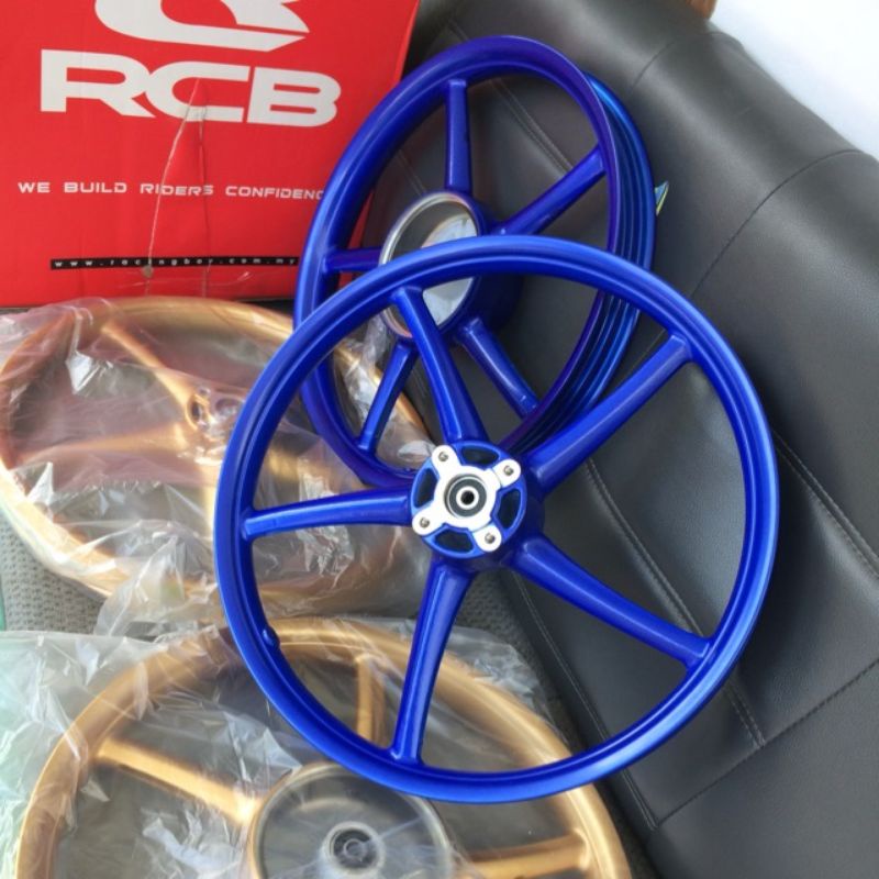 Velg RCB Jupiter z Vega R Jupiter Z1 Jupiter Mx 135 Vega ZR Vega RR palang 5 Sp522 Gold sama biru Ve