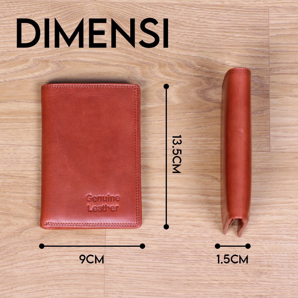 D003 GEUNINE LEATHER DOMPET KULIT SAPI ASLLI 100%