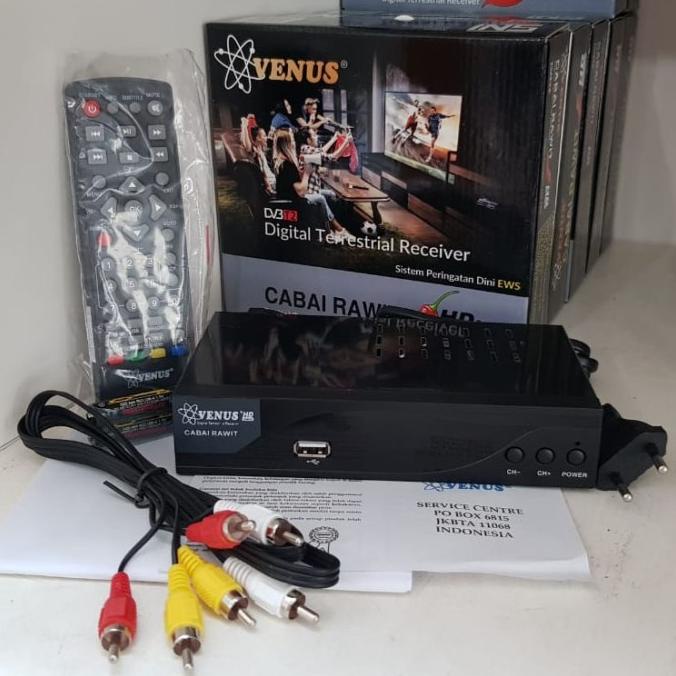 Venus Cabe Rawit Set Top Box TV Digital DVBT2 DVB T2 Venus Cabai Rawit