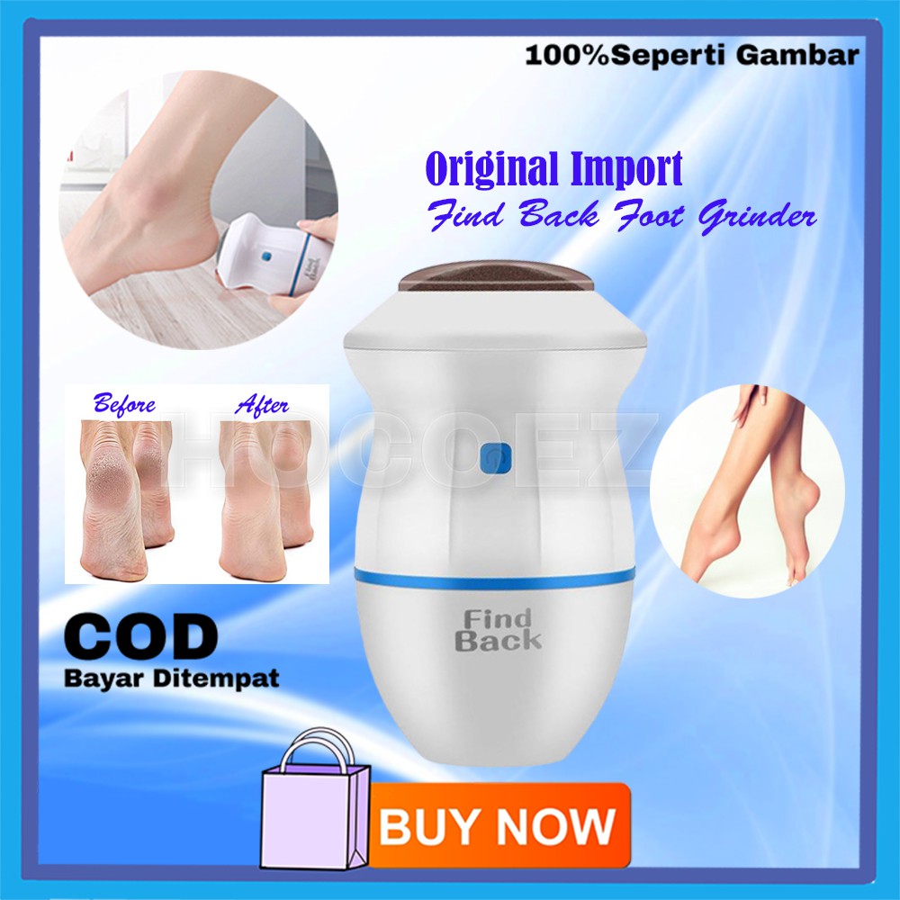 ALAT PENGHILANG PEMULUS PENGHALUS KULIT TUMIT &amp; KAKI KASAR PEDI FOOT GRINDER ORIGINAL IMPORT VA103