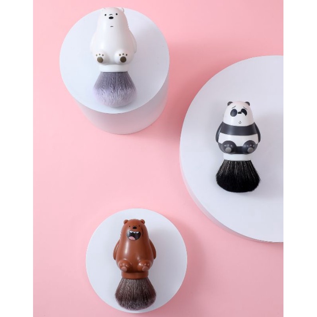 MINISO X WE BARE BEARS MAKE UP BRUSH