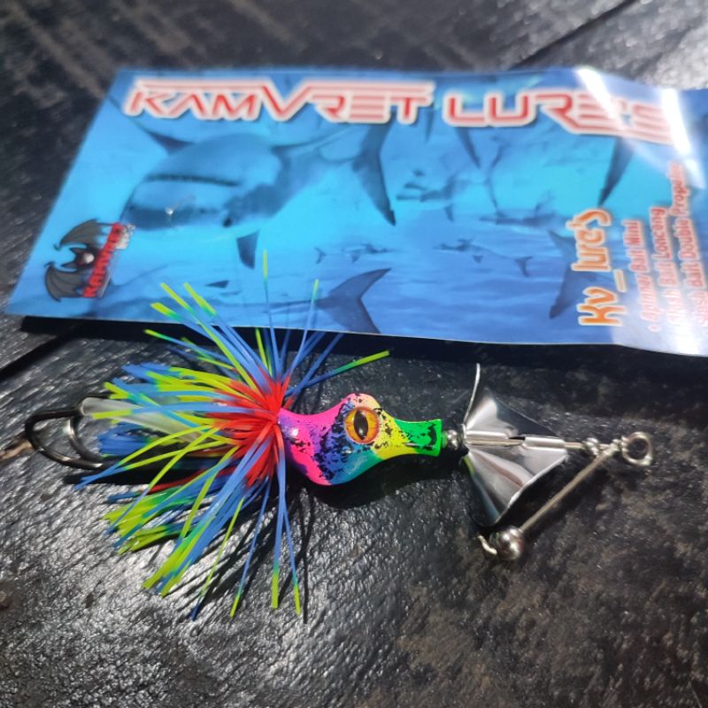 SLASH BAIT LONCENG SUPER MINI UL KAMVRET LURE I UMPAN CASTING IKAN GABUS DAN TOMAN