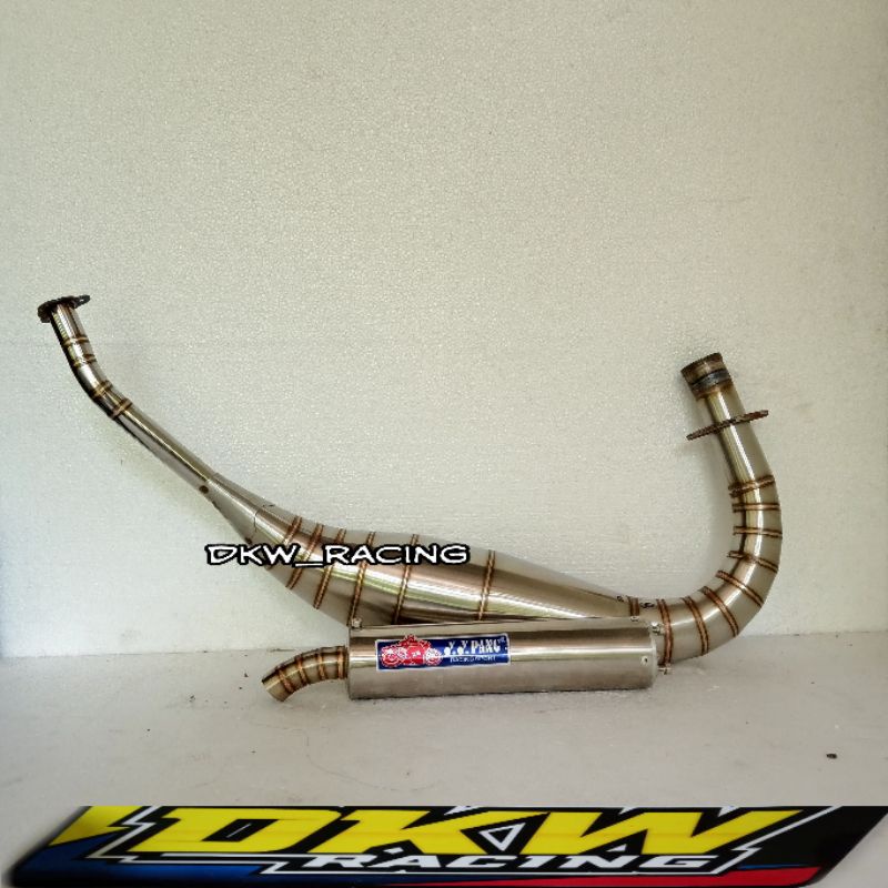 Knalpot Racing YY Pang RX King Repsol Fullstainles
