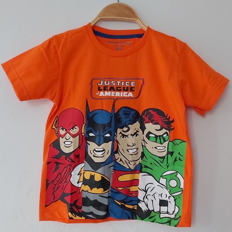 BAJU KAOS ANAK MOMMYS HONEY KARAKTER SUPERHERO