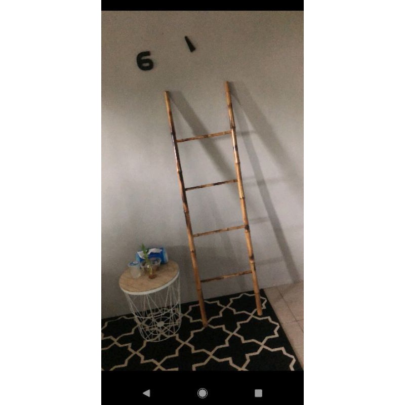 Thebettles Tangga Bambu Cendani / Tangga Hias / Homedekor