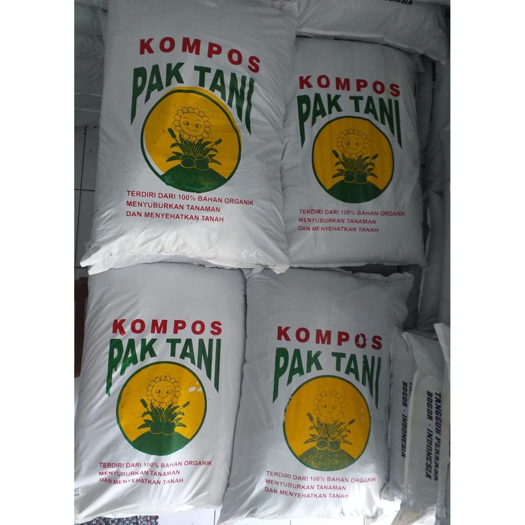 Pupuk Kompos Organik Pak Tani Karung Besar