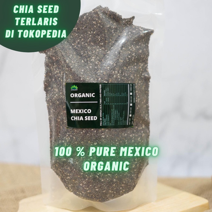 

TURUN HARGA Organic Chia Seed Mexico ChiaJoy 500 Gram Terbaik untuk Diet