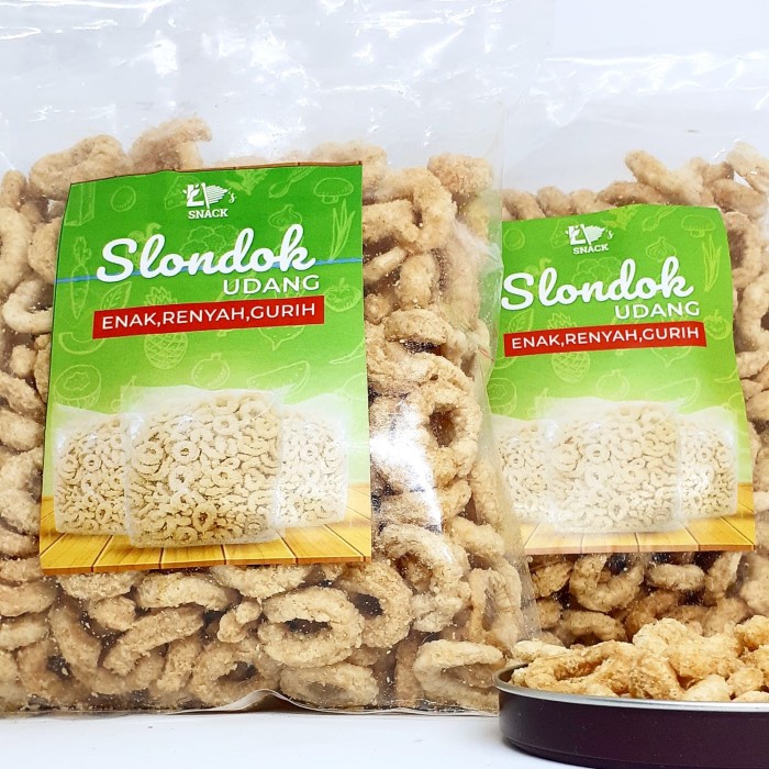 

⭐ COD ⭐ Slondok Udang Widya 250gr ( enak ,renyah,gurih,HALAL )