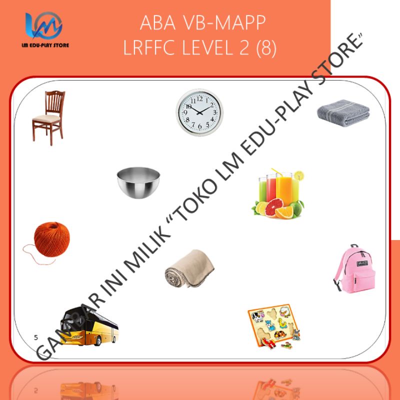 Kartu Belajar VB-MAPP LRFFC Level 2 (8)