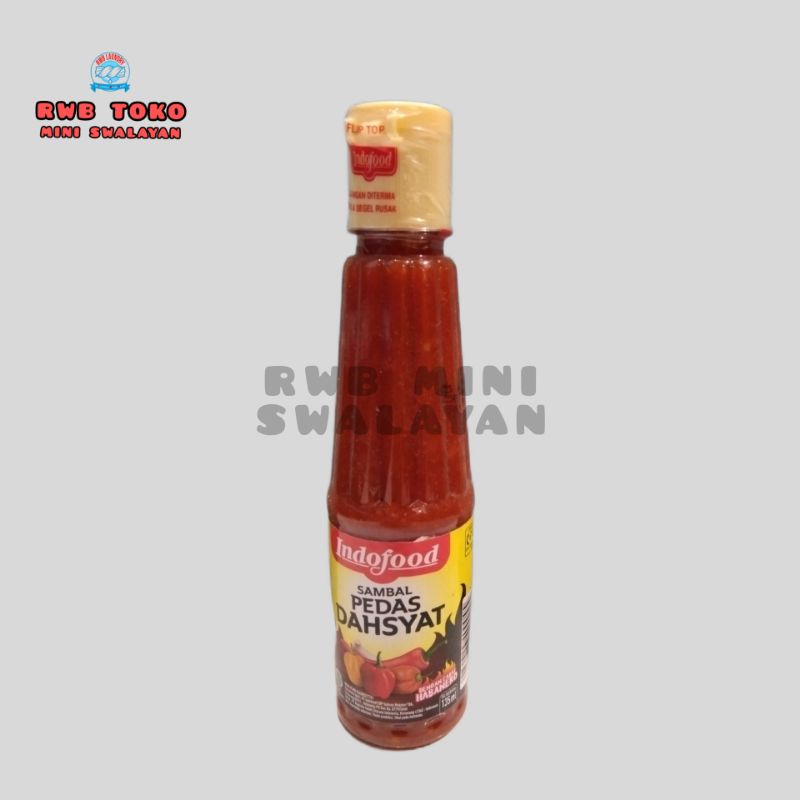 

Indofood Sambal Pedas Dahsyat 135ml