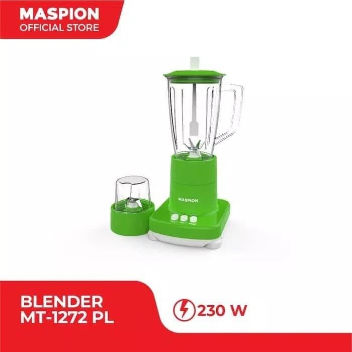 MASPION Blender Plastik 1 Liter MT 1272 PL - Garansi Resmi 1 Tahun