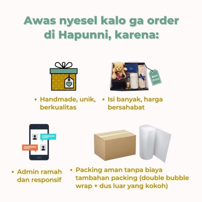 

KADO HAMPERS CEWEK GIFT BOX ULTAH / WISUDA / WEDDING / ANNIV RACHELIA