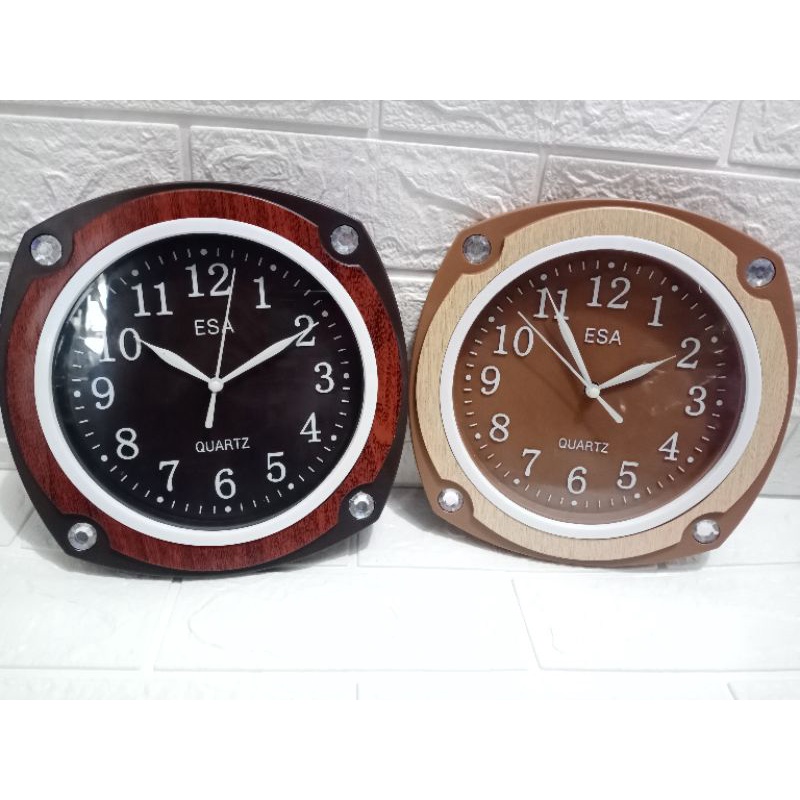 jam dinding 174/jam dinding kayu/jam dinding unik