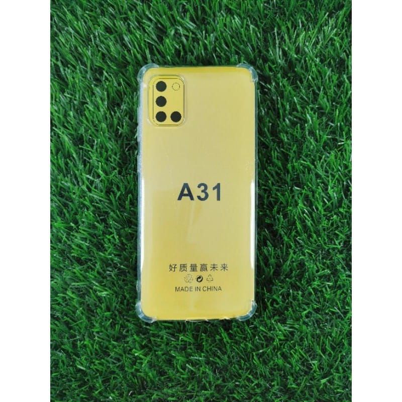 Anti Crack Samsung A31 Silikon Bening Case Samsung A31