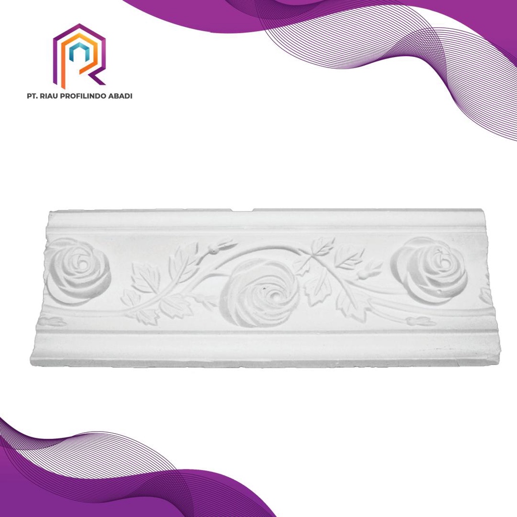 Lis gypsum - lis profil gypsum - lis gypsum Mawar