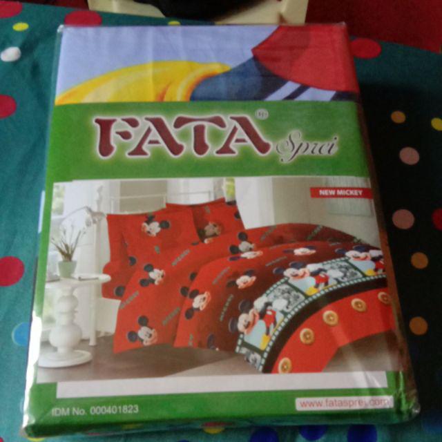 Id. Fata - Sprei Queen Mickey Merah