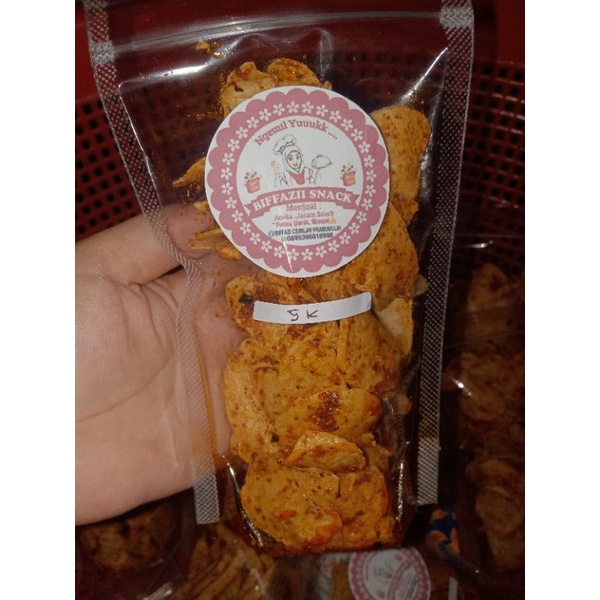 

basreng pedas daun jeruk