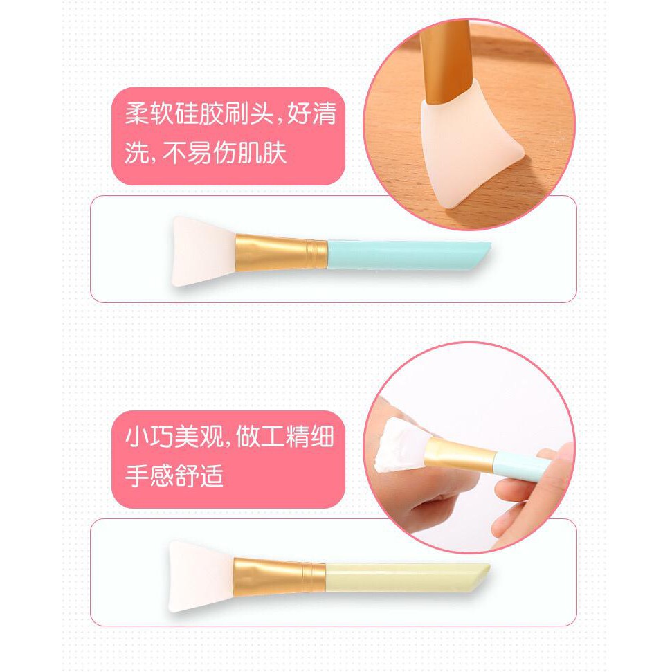 FAA19100 - SILICONE FACE MASK BRUSH SILICONE BRUSH / KUAS MASK WAJAH / KUAS WAJAH