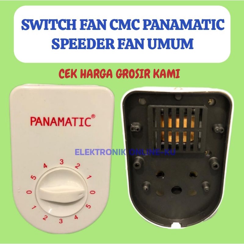 SWITCH KIPAS ANGIN PLAFON GANTUNG SAKLAR CMC FAN PANAMATIC