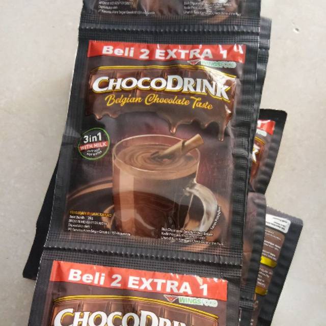 

CHOCODRINK BELGIUM CHOCOLATE TASTE 28GR