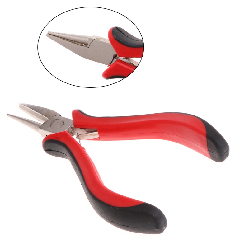 SIY  Jewelry Pliers Repair Wire Bead Cutting Stainless Alloy Round Needle Craft Tools