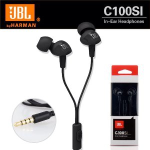 Fresh  Handsfree Earphone JBL C100Si Harman Original Earpods Earphone Spesial