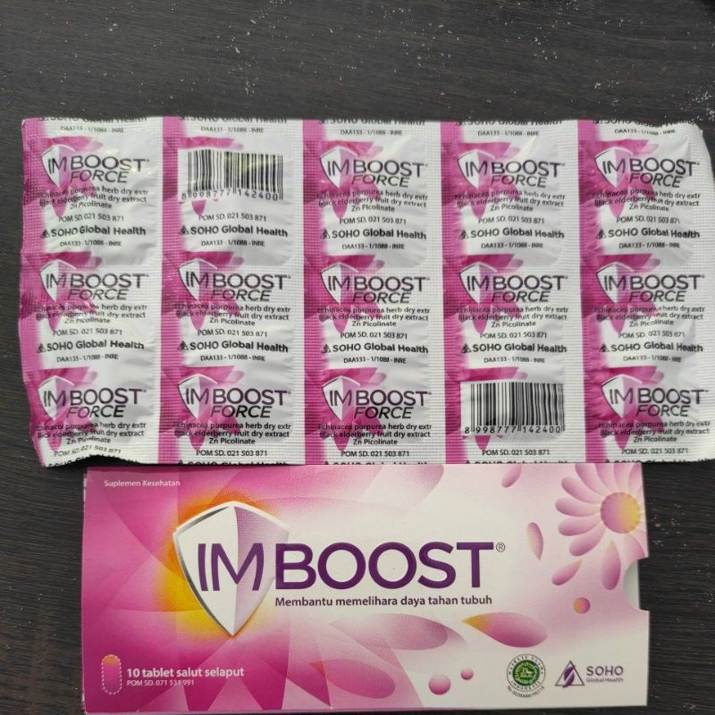 Imboost tablet dan Imboost Force