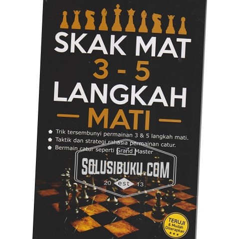 Buku Kunci Catur 3 Langkah Mati Berbagai Buku