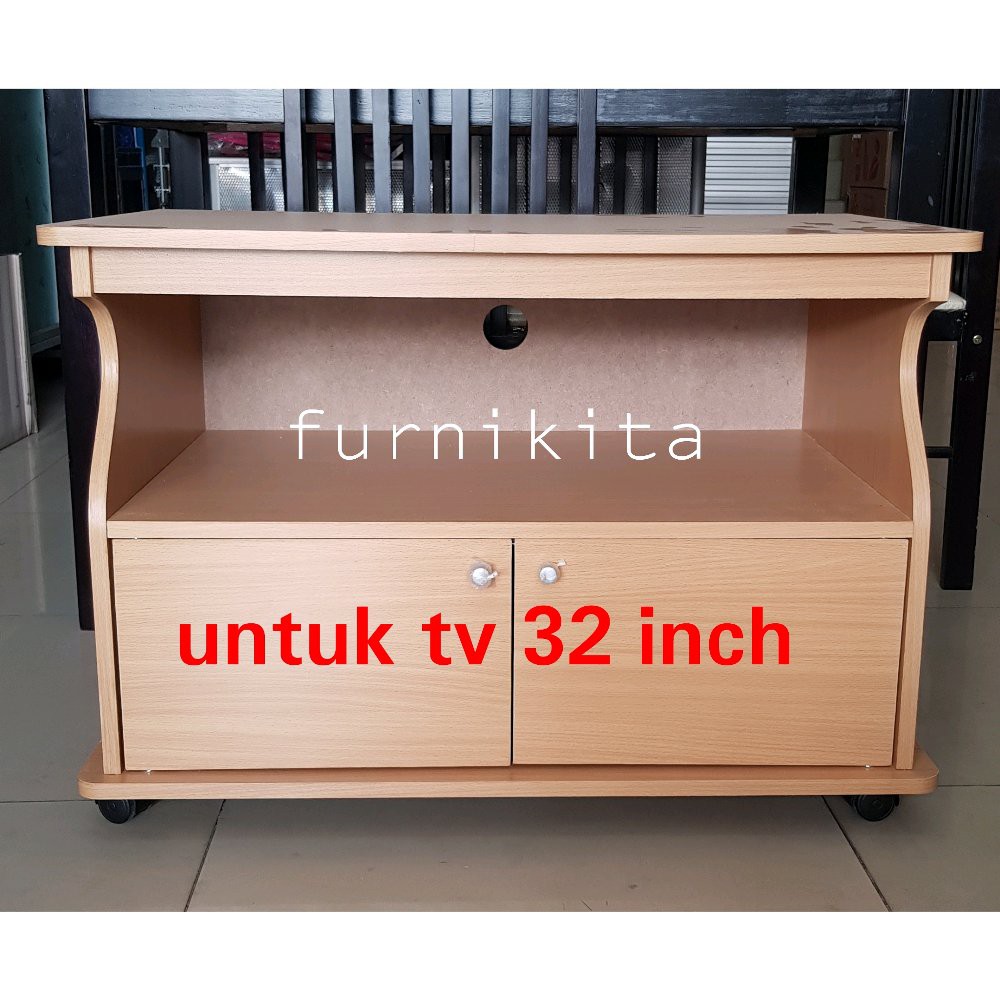 Stok Ready LEMARI RAK  TV  UKURAN BESAR UNTUK 32 INCH DS 209 