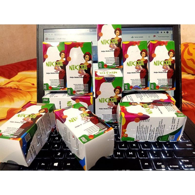 Nikita Slim Original 100% Obat Pelangsing Terlaris Para Artis. Obat diet Ampuh