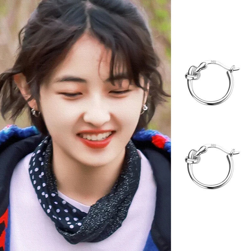 Anting Hypoallergenic Bahan Sterling Silver Untuk Wanita