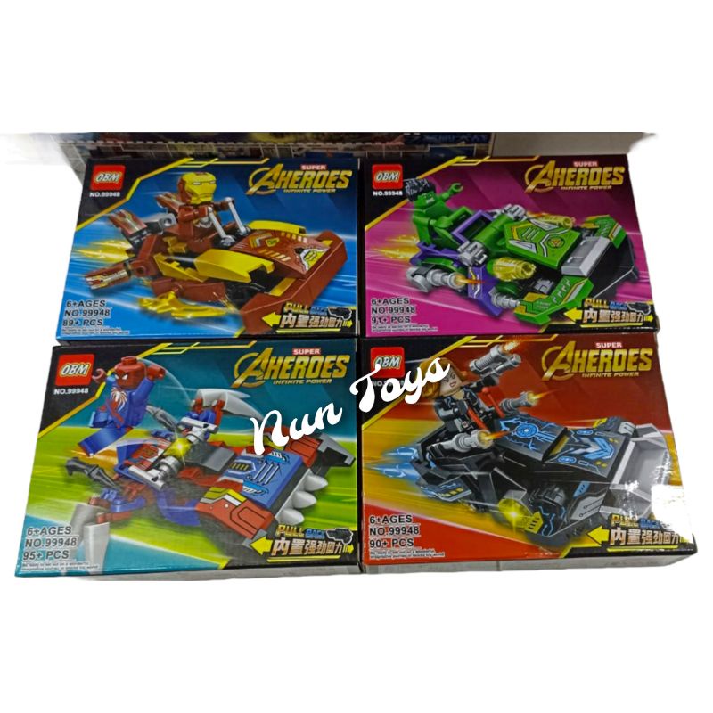 Mainan Lego Heroes Infinite Power 4pcs