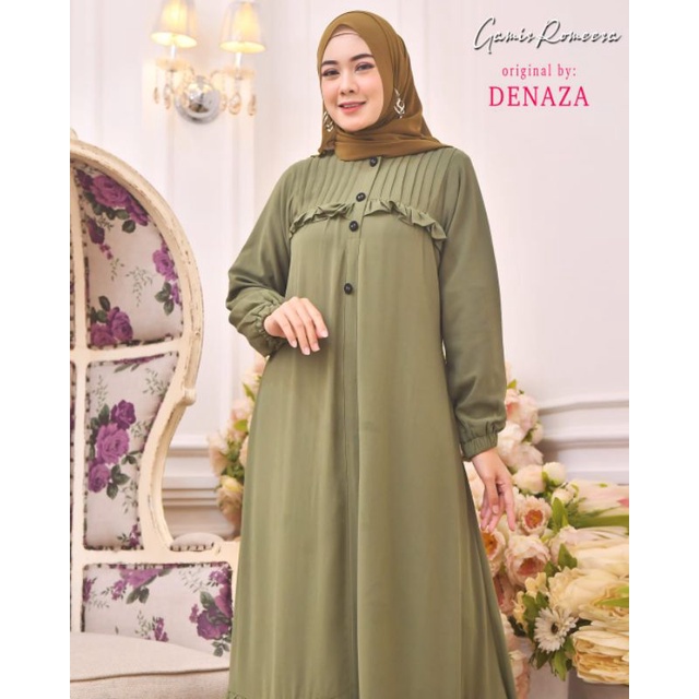 FASHION MUSLIM//GAMIS ROMEESA//By DENAZA
