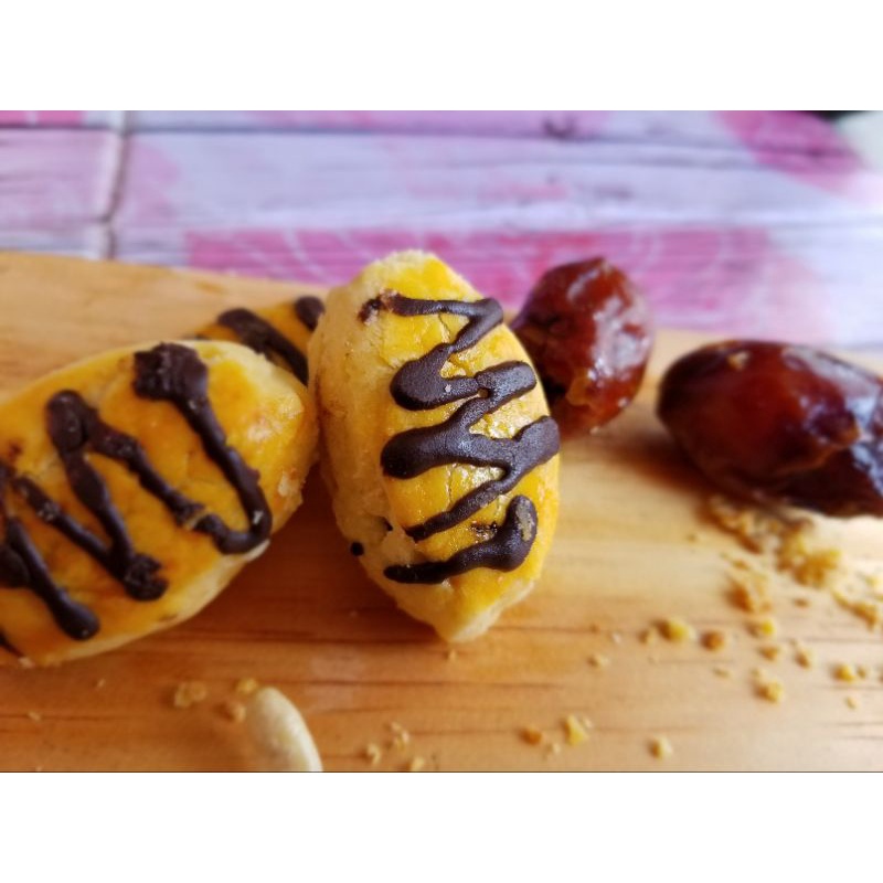 

NASTAR KURMA ANJARIS COOKIES - KUE KERING HOMEMADE - KUE LEBARAN - KUE NATAL