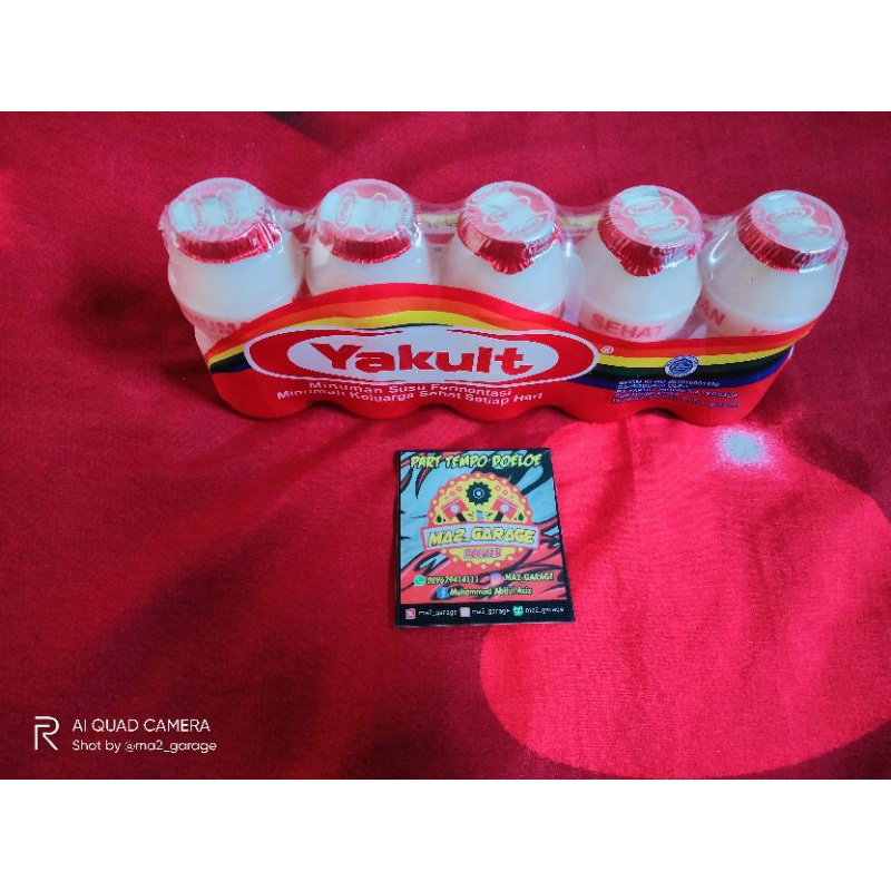 

Yakult Minuman fermentasi isi 5pcs cintai ususmu minum yakult tiap hari