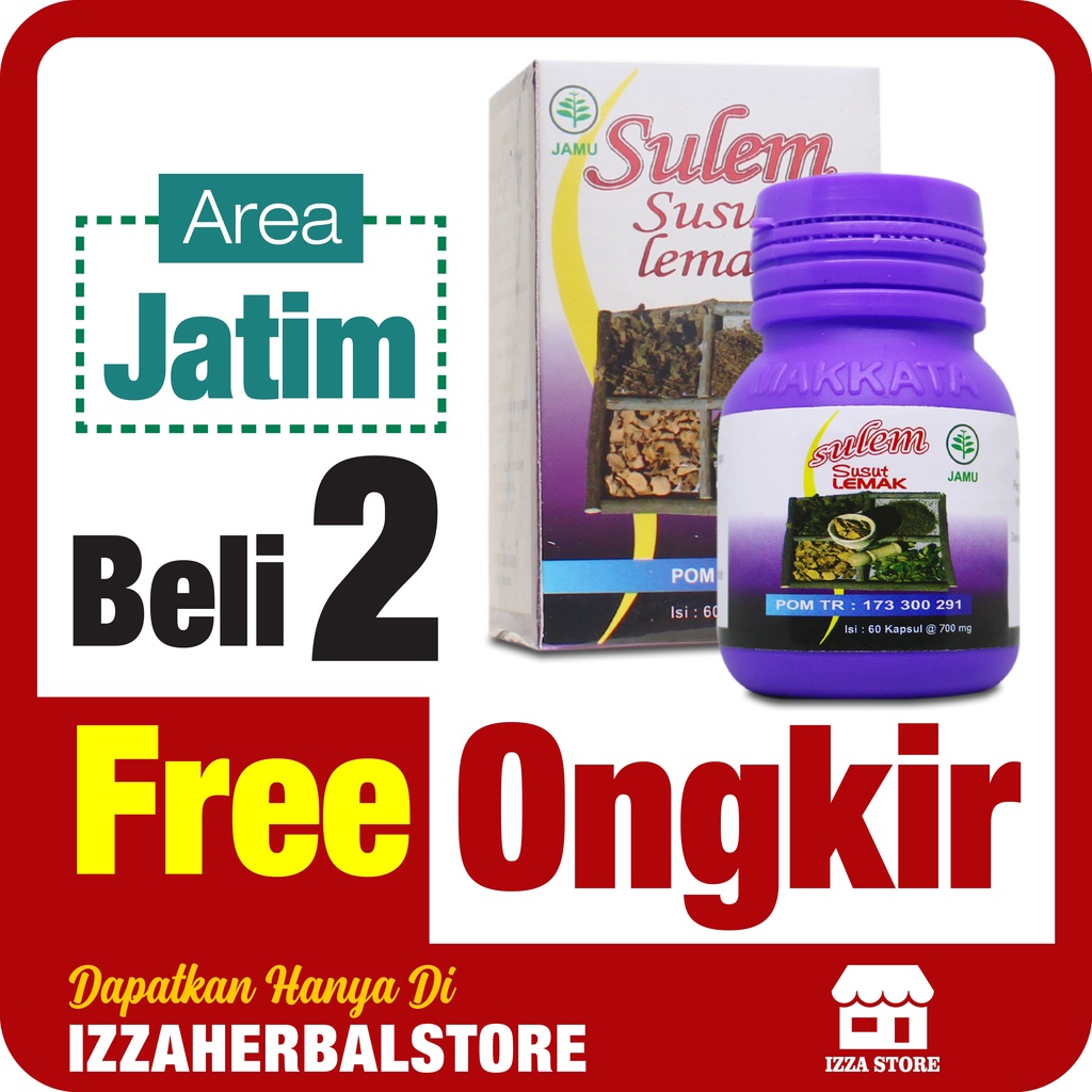 OBAT DIET AMPUH Sulem Susut Lemak Herbal Turunkan Dalam 1 Minggu 1-16 Kg BPOM Original