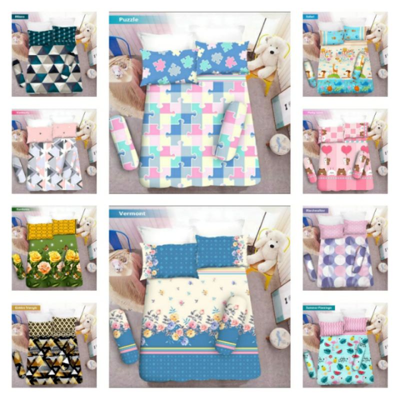 VITO - SPREI KING VITO DISPERSE 180X200 MOTIF DEWASA TERLARIS