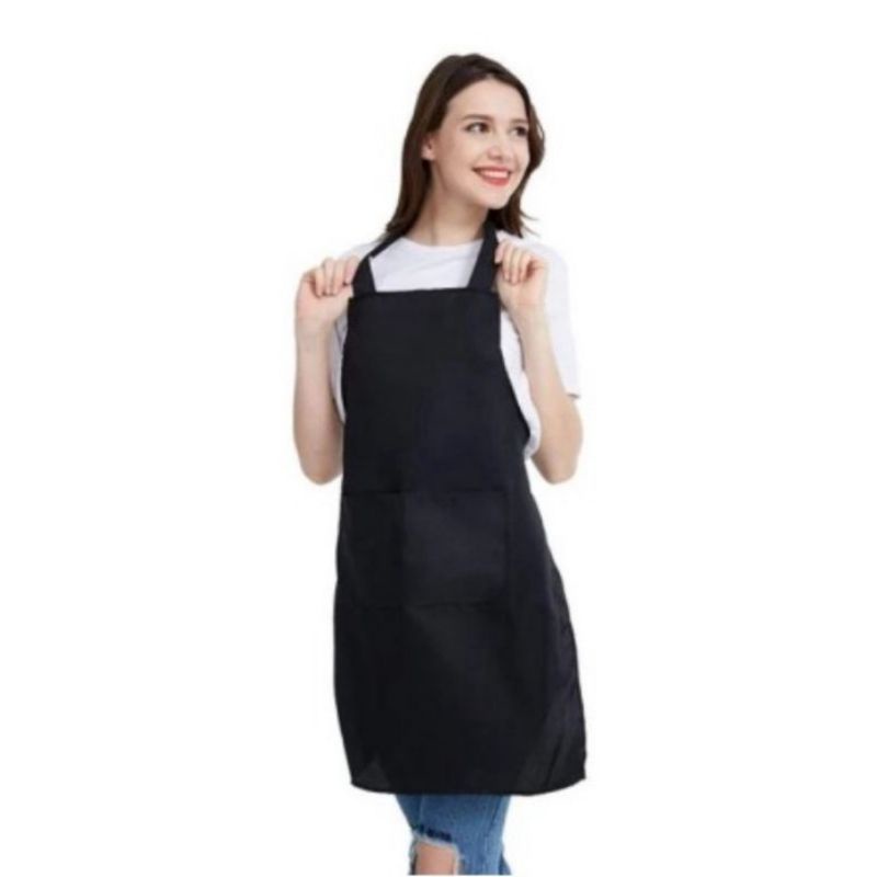 CELEMEK APRON ALAT PELINDUNG MASAK BAHAN DRILL QUALITY