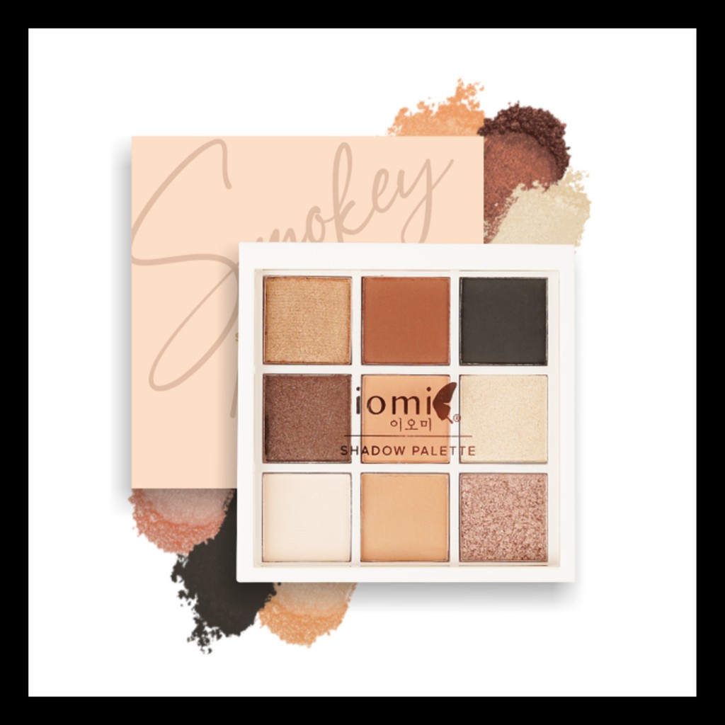 IOMI BEAUTY Eyeshadow Palette (Smokey Nude)