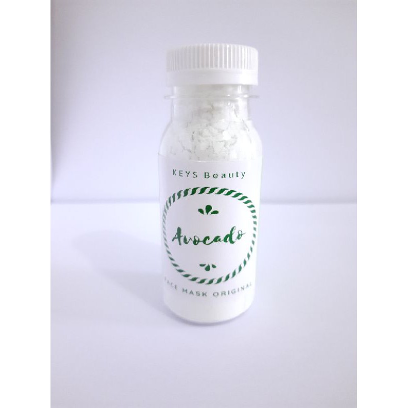 MASKER ORGANIK KEYS BEAUTY 40 GRAM-Avocado Botol