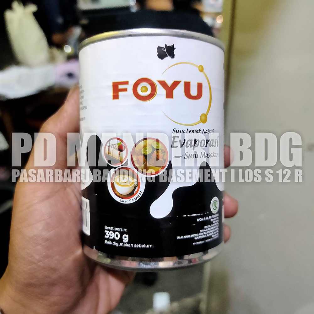 FOYU SUSU EVAPORASI 390 GR KALENG