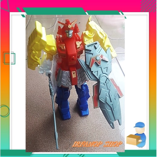 Mainan Mobile Suit Gundam Anak Boneka Robot Plastik Prajurit Samurai