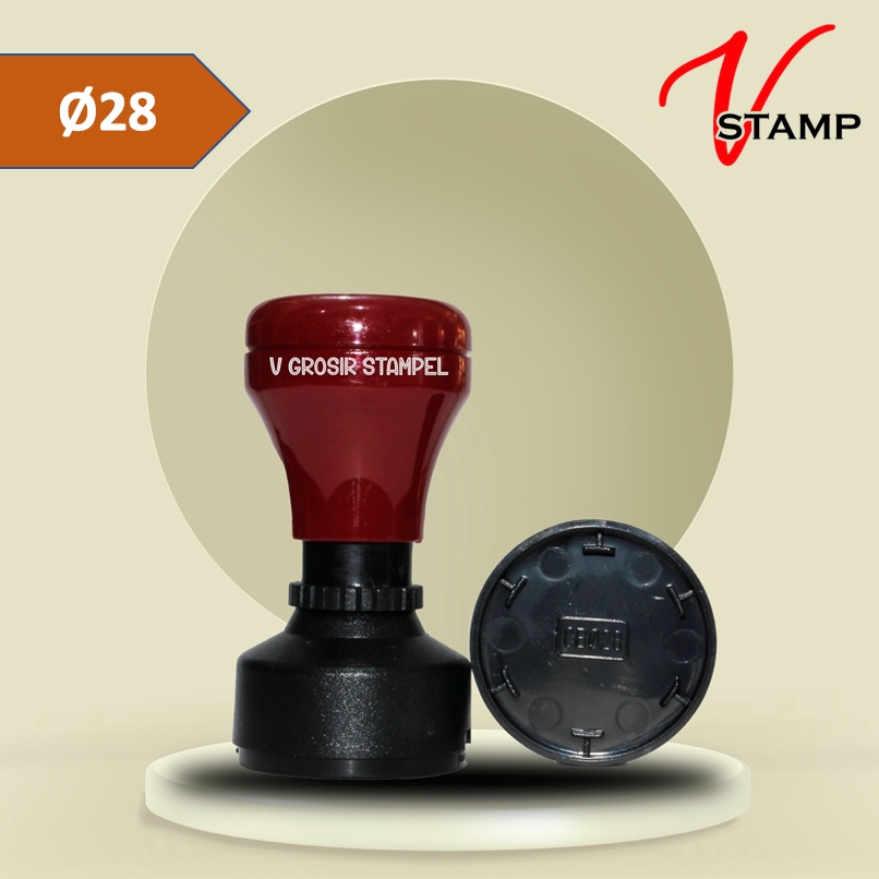 

Gagang Stempel Warna Ukuran Diameter 28 mm / GROSIR BAHAN STEMPEL FLASH BULAT CB D 2,8 CM / GAGANG STEMPEL WARNA