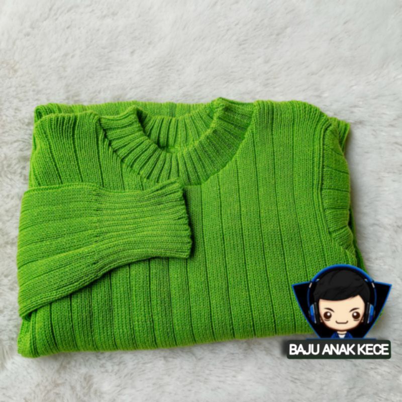 Baju sweater chika 4 5 6 Tahun Sweater Rajut Anak Perempuan