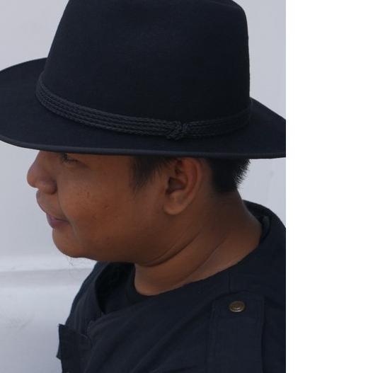 ✿ topi laken fedora import brand moris / mayser ❃